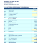 Calculadoras fiscales en Excel Personas Fisicas 2025 - El Conta Trejo