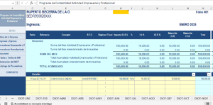 Calculadora en Excel Régimen de Actividades Empresariales y ...